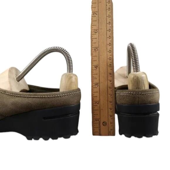 Cole Haan Shoes Women 8 Mule Slip On Comfort Leather Zip Waterproof Fashion Clog - Picture 5 of 14